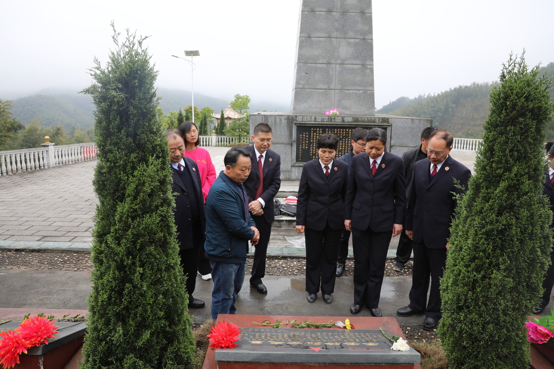 北湖檢察：烈士陵園成為熱門愛國主義教育基地