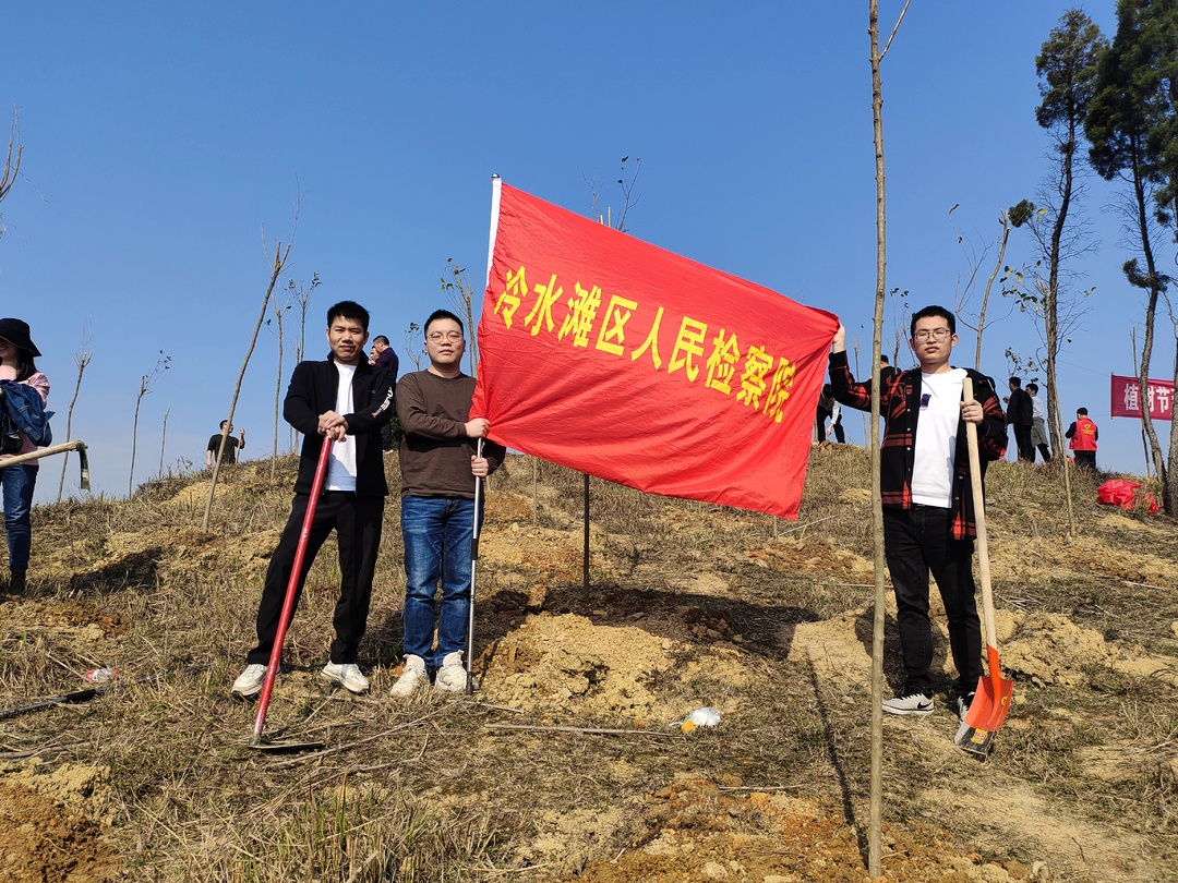 春風(fēng)十里添新綠——永州市冷水灘區(qū)人民檢察院開(kāi)展義務(wù)植樹(shù)活動(dòng)