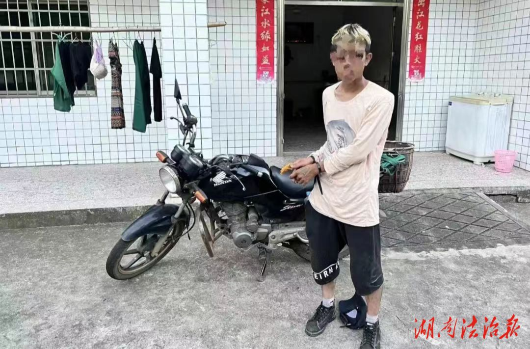 男子跨省流竄盜摩托 蓮鄉(xiāng)民警巡邏抓現(xiàn)場