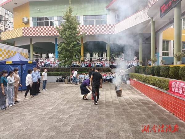 警察叔叔到幼兒園傳授“消防秘笈”，小朋友又get新技能