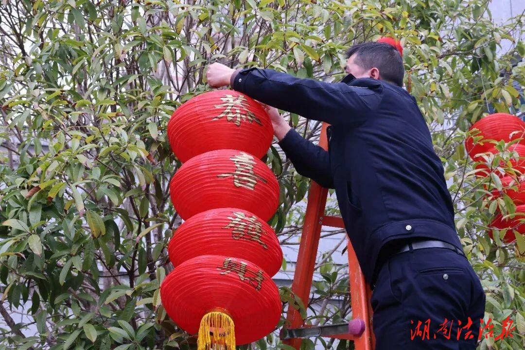 看,邵阳警营的别样“年味”_邵阳头条网