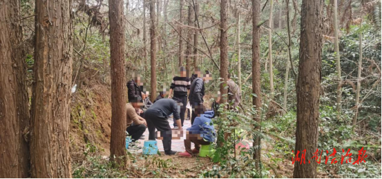 賭窩深藏山坳，雙峰警方一舉搗毀