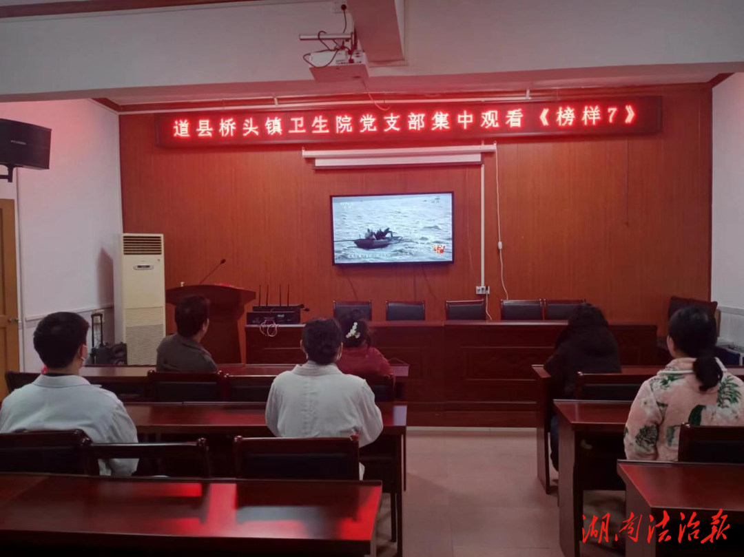 道县桥头镇：学习《榜样7》 为民解难题