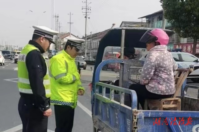 常德公安交警＂春季守護行動＂護清明