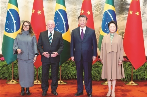习近平同巴西总统卢拉举行会谈
