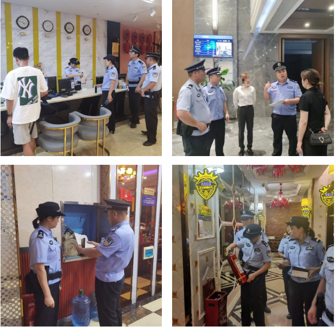 湘潭高新公安積極開展行業(yè)場所集中清查行動(dòng)