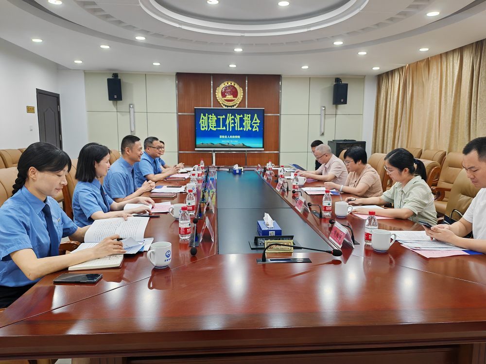 茶陵县委常委、宣传部部长李甜甜一行到县检察院指导文明单位创建工作