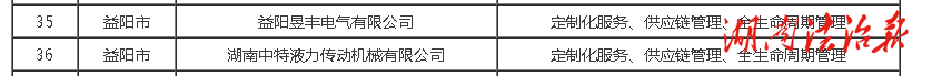 赫山區(qū)2家企業(yè)認定為第一批湖南省省級服務型制造示范企業(yè)