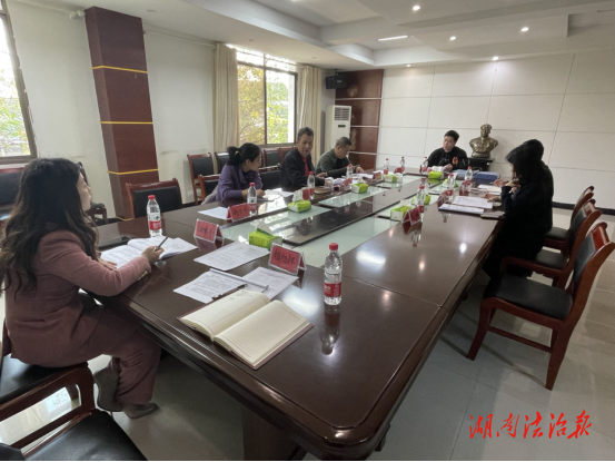 蒸湘区开展贯彻落实“一规划两纲要”法治建设实地督察暨行政执法评议工作