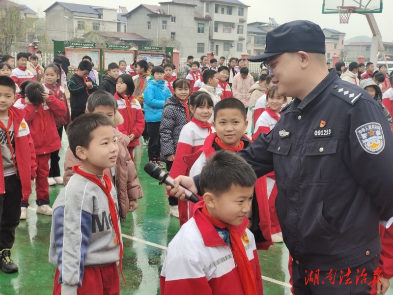 安全教育入校園，護航行動助成長