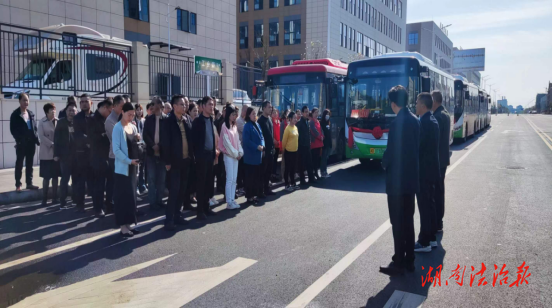 衡陽(yáng)西渡高新區(qū)“定制”公交線 方便員工通勤出行