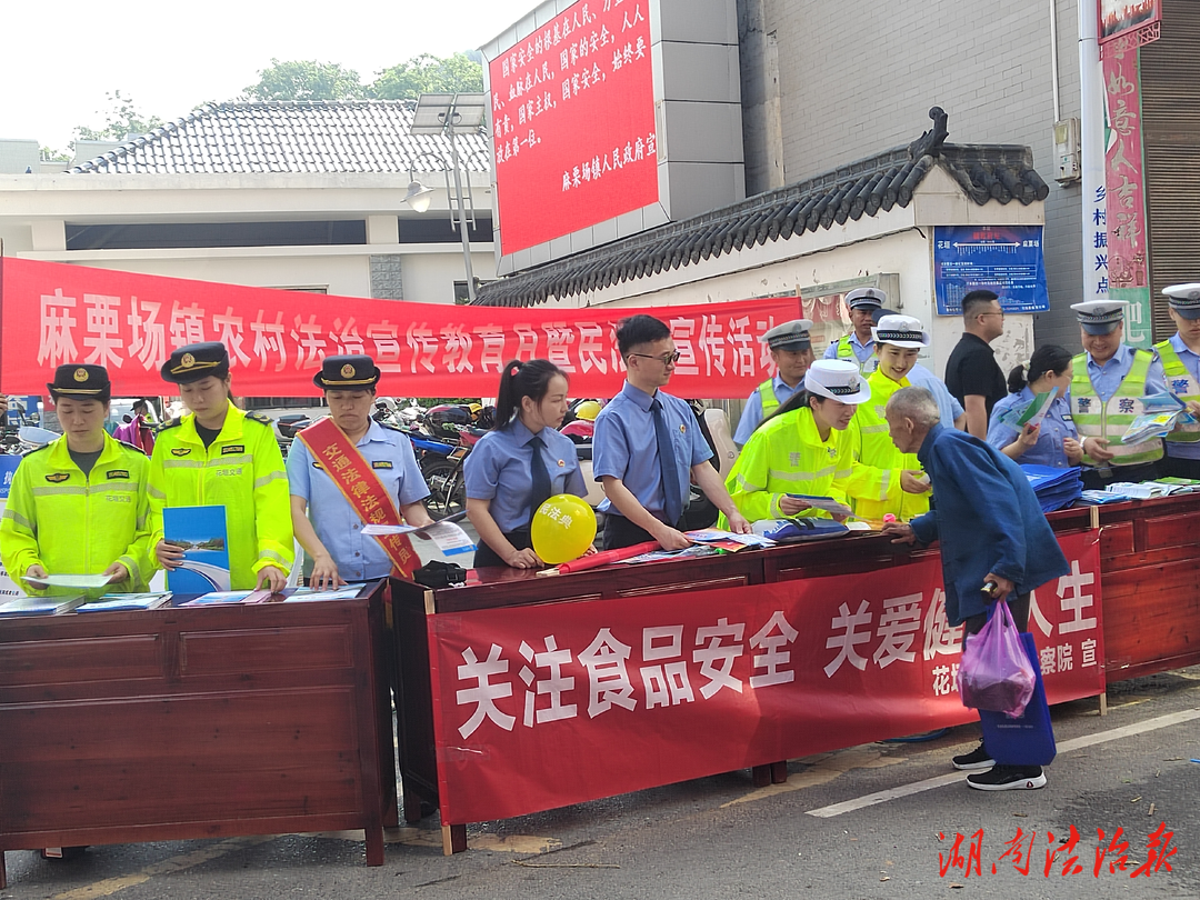 花垣縣麻栗場鎮(zhèn)開展農(nóng)村法治宣傳教育月暨民法典宣傳活動