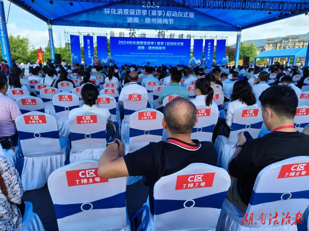 “相約‘梅’好靖州 嗨購福地懷化”2024懷化消費(fèi)促進(jìn)季(夏季)啟動式暨湖南·靖州楊梅節(jié)舉行