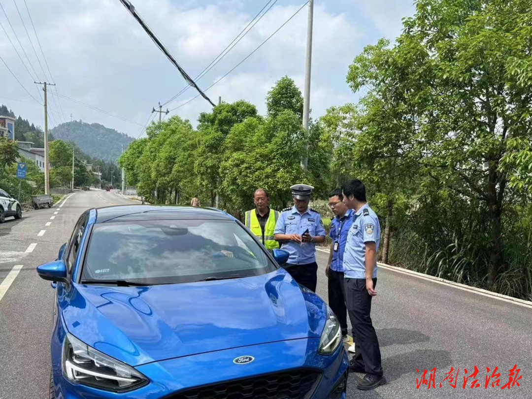 龍山縣公安局農(nóng)車派出所：持續(xù)開展道路交通安全整治工作