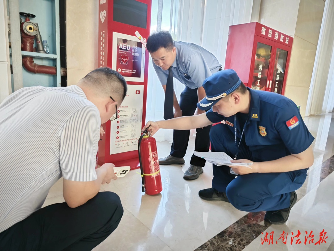 新宁大队联合检察院开展消防产品质量监督专项检查