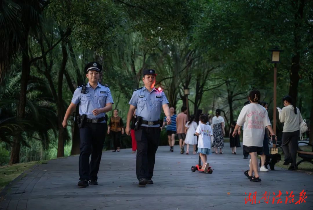 炎炎夏日 武陵公安平安守護(hù)“看得見”