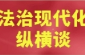 法治現代化縱橫談丨深入推進依法行政