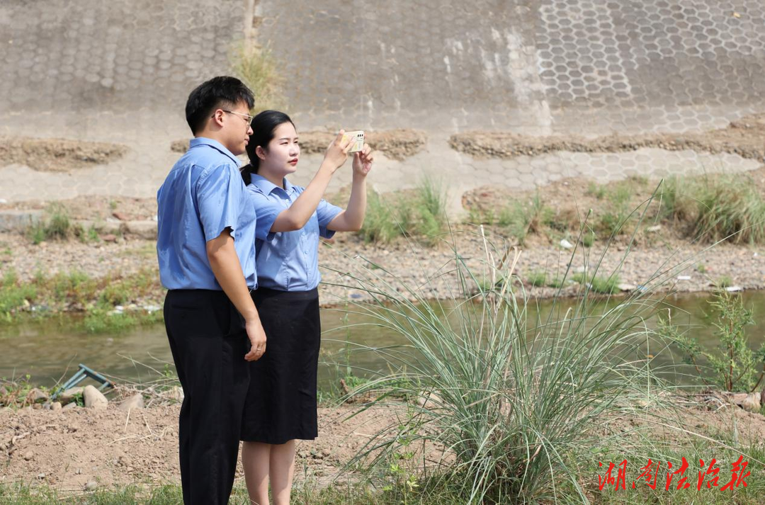 瀘溪檢察：公益訴訟督促整治河灘種地，以“檢察藍”托起“沅水藍”