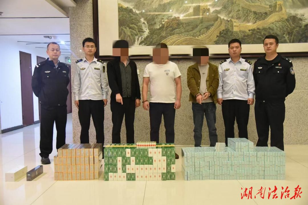 銷售假煙非法牟利！4人團伙被永順公安"一網打盡"