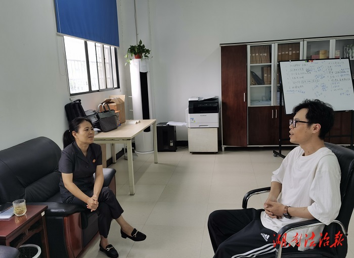 深入企業(yè)走訪服務  司法護航助企前行