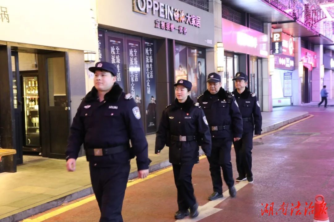 護航冬夜平安！武陵公安給您看得見的安全感