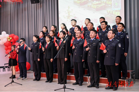 南岳法院：唱響法治旋律 喜迎新春風采