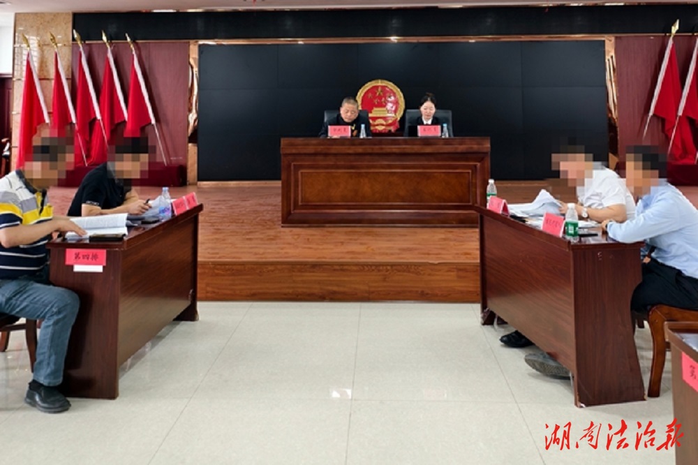 巡回審判進園區(qū)，司法護企促發(fā)展