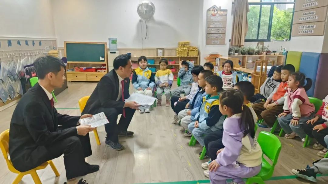 通道法院：法治副校長為萌娃送上法治啟蒙課