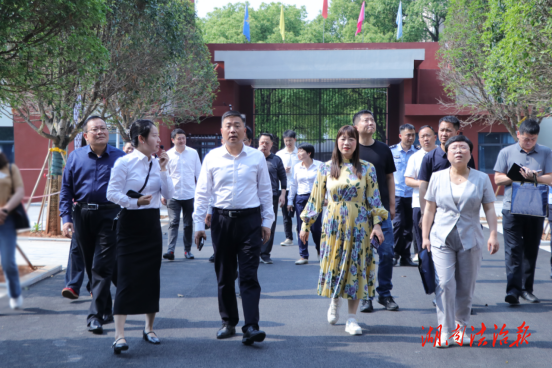 撫州市調(diào)研組來衡陽市第十中學考察交流專門教育工作