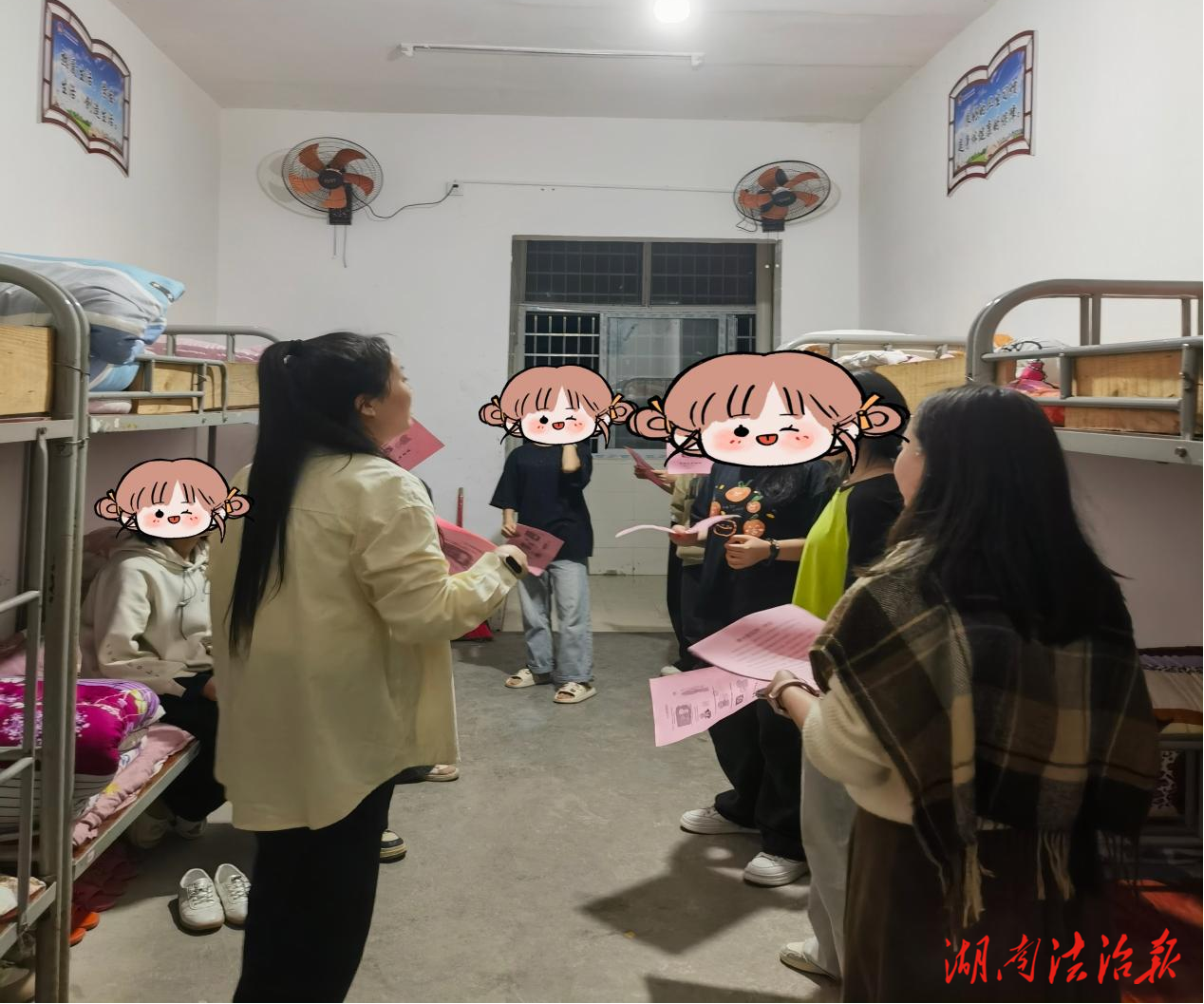 “利劍”出鞘護(hù)花蕾，安全教育入“宿”心