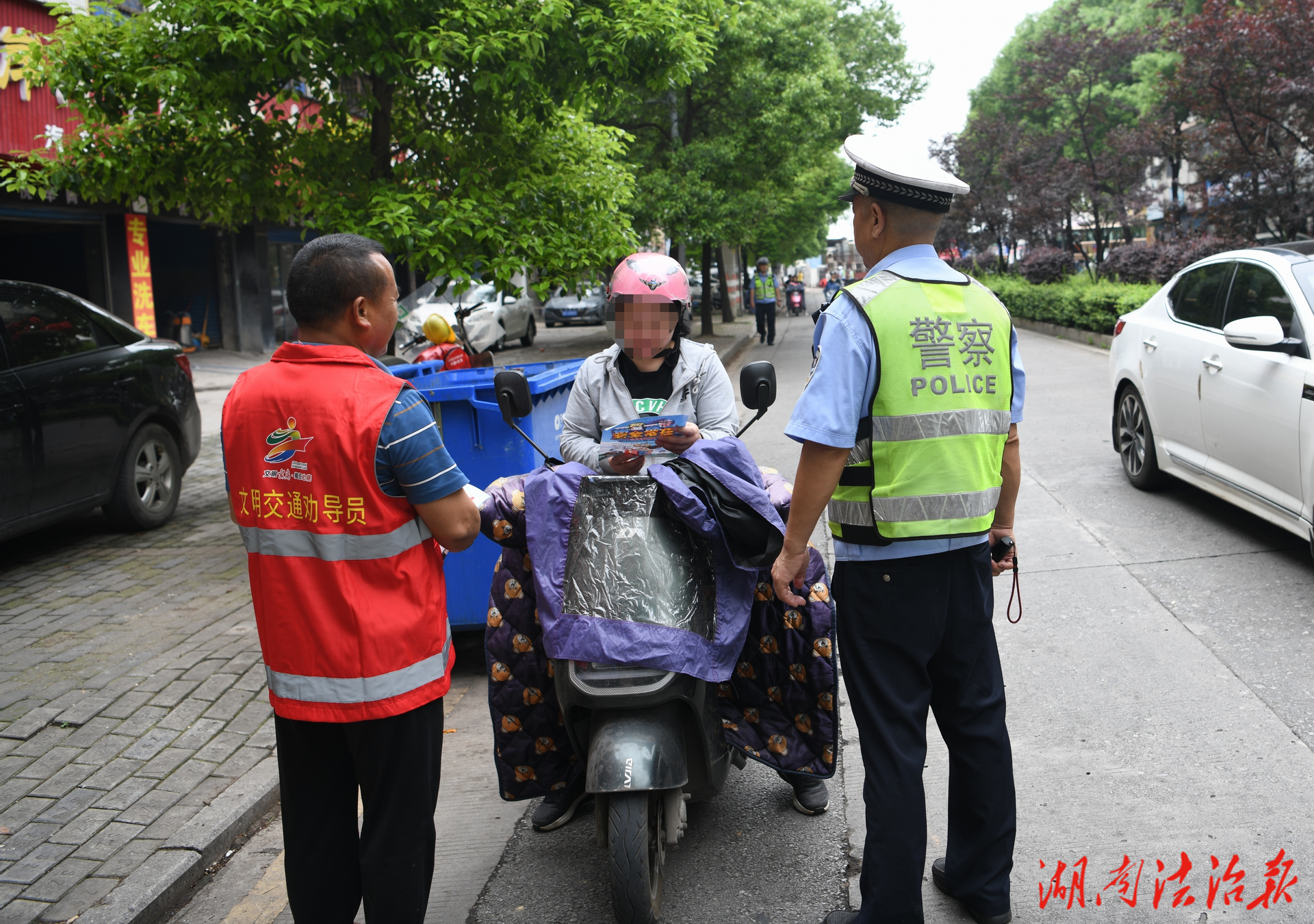 深入推進(jìn)“戴帽工程” 婁底公安交警這樣做