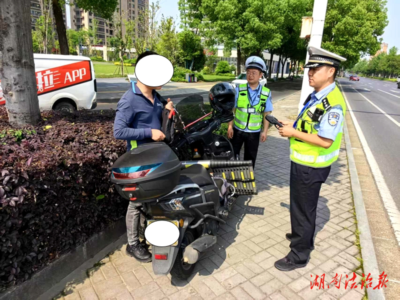 常德交警整治“兩車”推動(dòng)“二升一降”