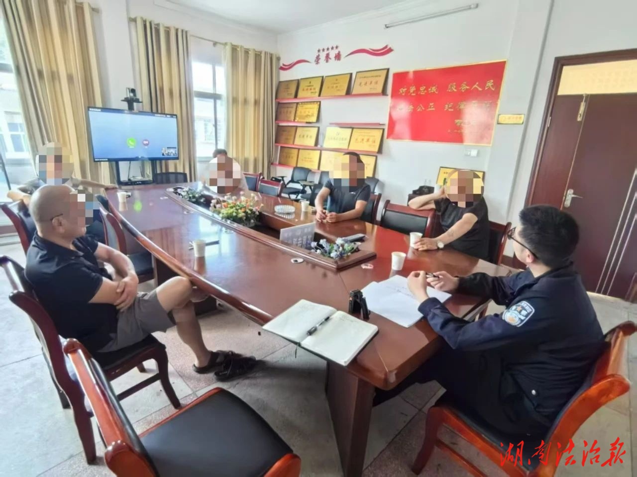 春耕用水引糾紛 民警調(diào)解促和諧