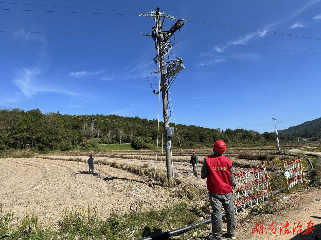 國(guó)網(wǎng)雙牌縣供電公司：春檢“利劍”護(hù)電網(wǎng) 服務(wù)升級(jí)惠民生