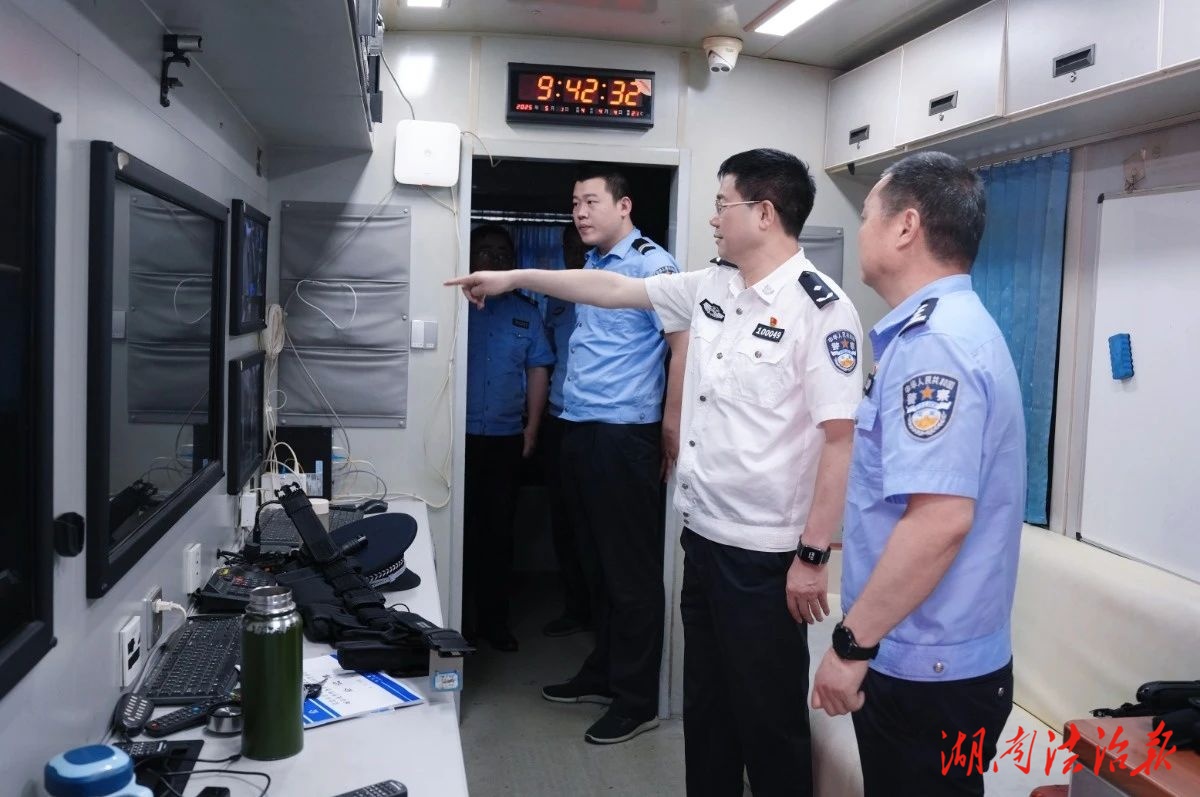 柳葉湖公安：以藏藍“警”色，守護平安“五一”