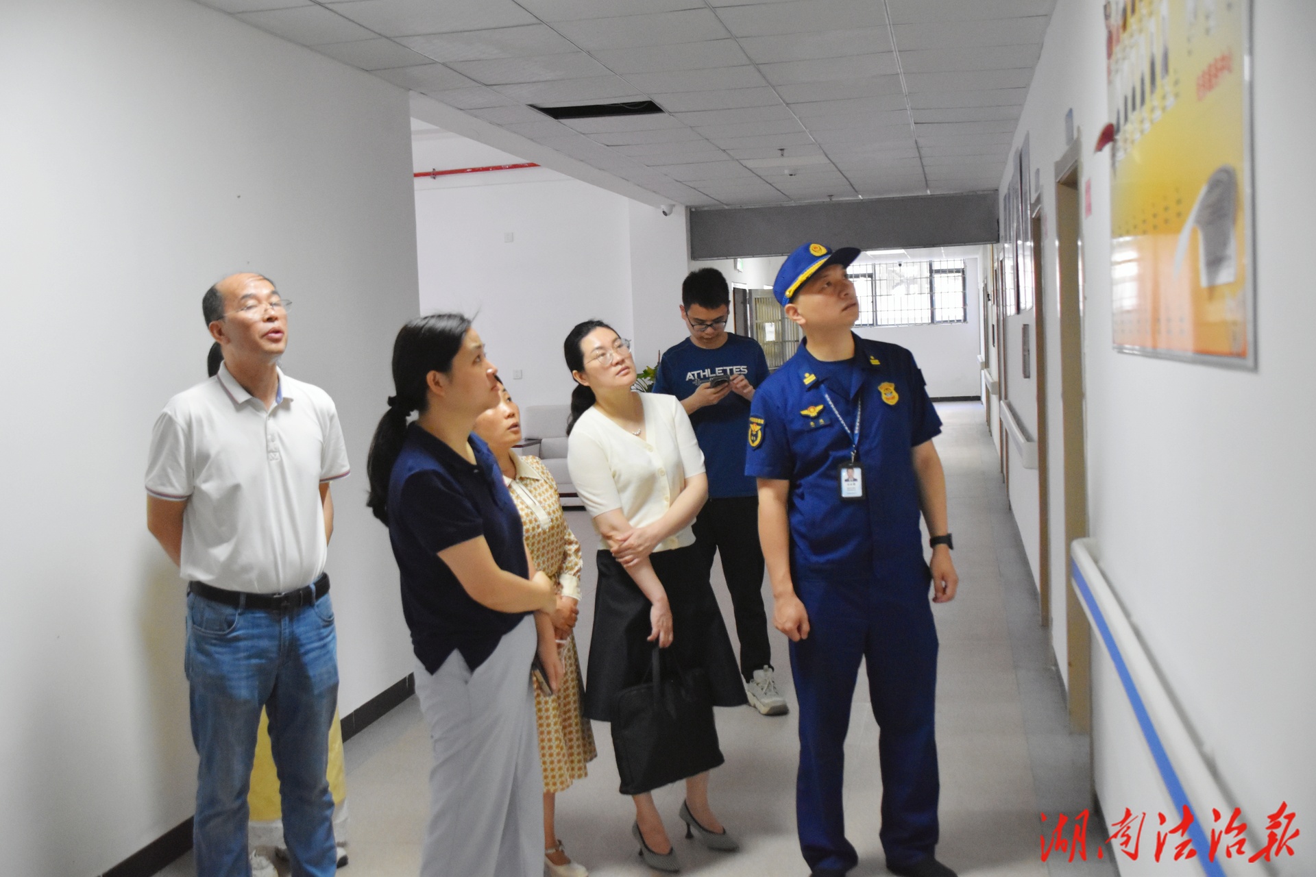 北塔區領導帶隊開展養老機構消防安全檢查