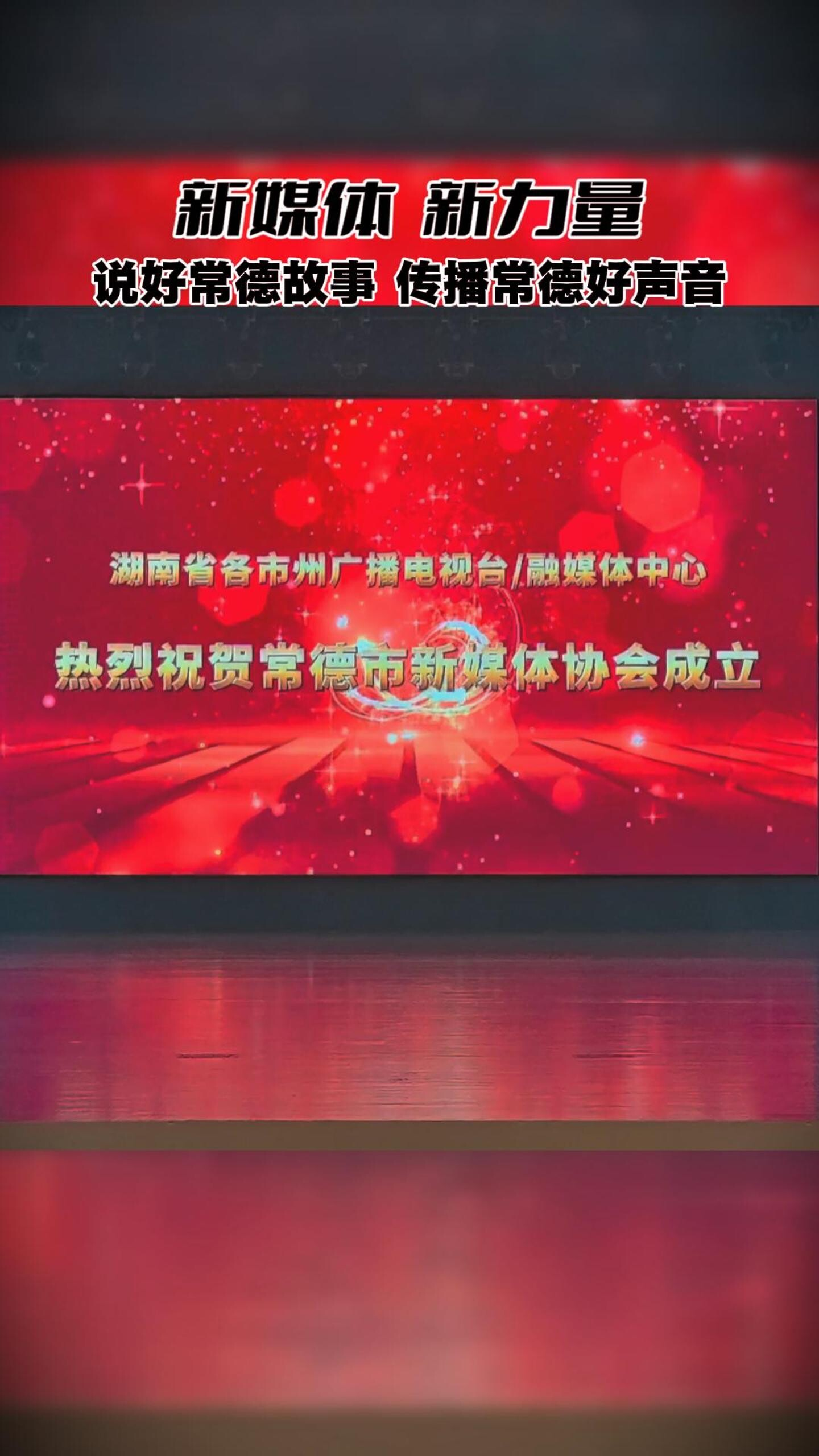 新媒體 新力量 常德市新媒體協(xié)會成立