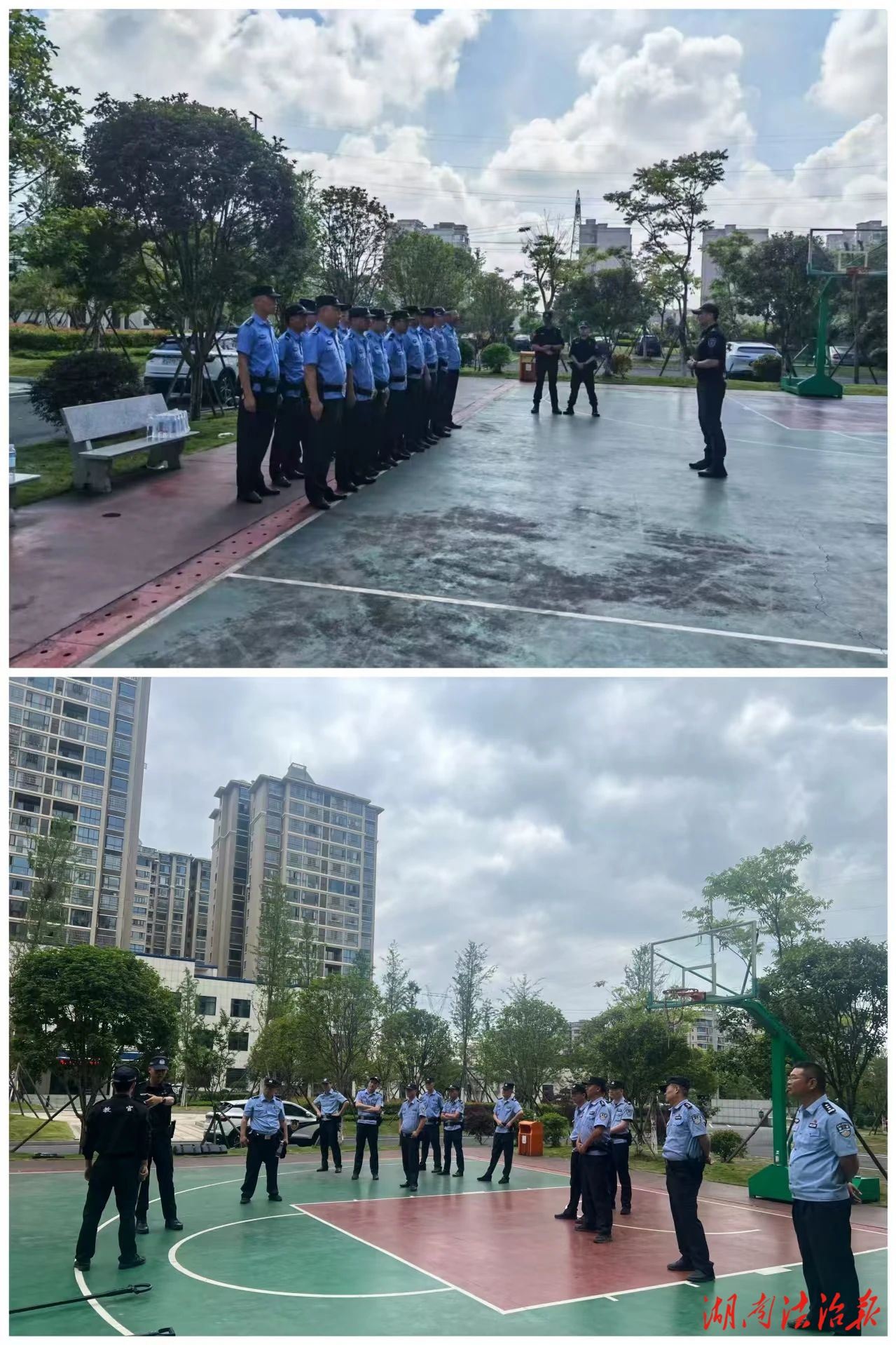 湘潭警務(wù)實(shí)戰(zhàn)教官送教下基層，實(shí)戰(zhàn)技能直達(dá)一線