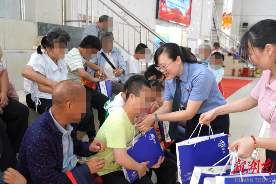 茶陵檢察：攜手各部門共同關(guān)愛特需兒童