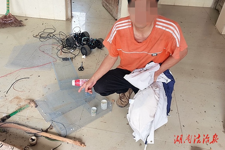 新田：男子發(fā)布狩獵視頻 民警速擒嫌疑人
