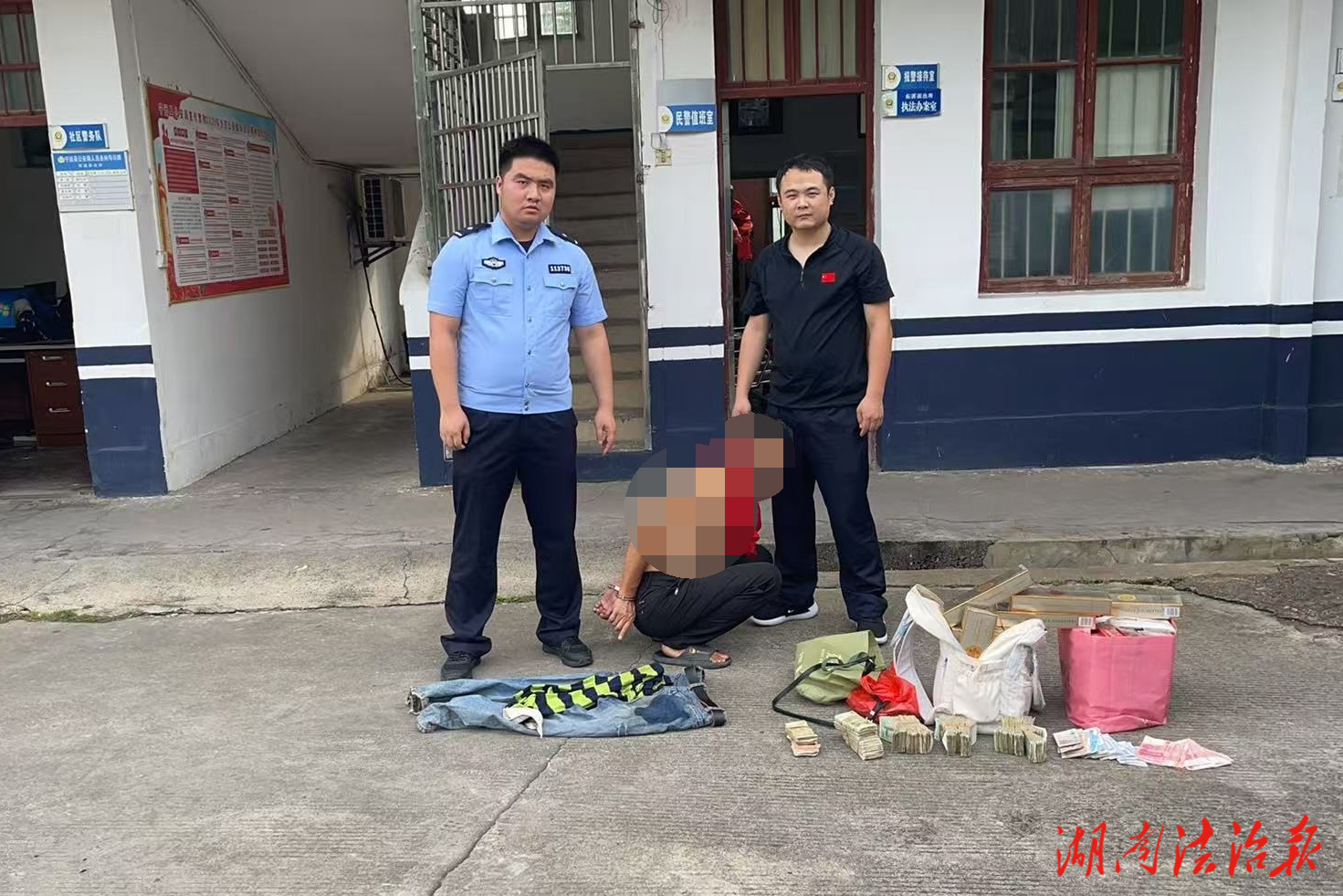 【一打二防三整治·夏季攻勢】兩手空空→滿載而歸→刑拘，寧遠公安2小時破獲盜竊案