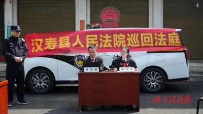 用腳底板丈量民意 在“家門口”溫暖民心 漢壽縣蔣家嘴法庭“家門口司法”實踐