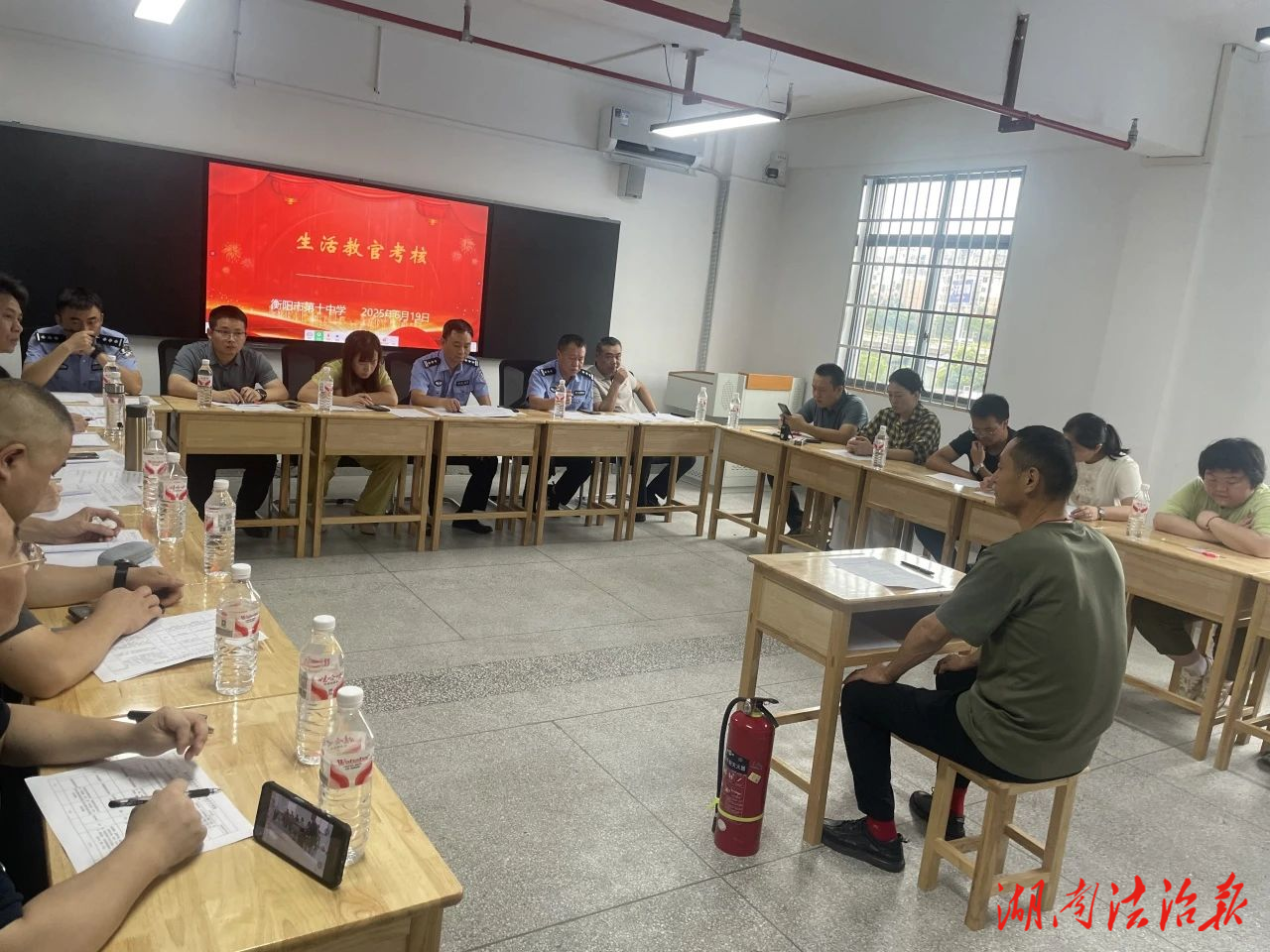 以考代訓(xùn)礪精兵 固本強基護成 | 衡陽市第十中學(xué)舉行生活教官專業(yè)技能大考核