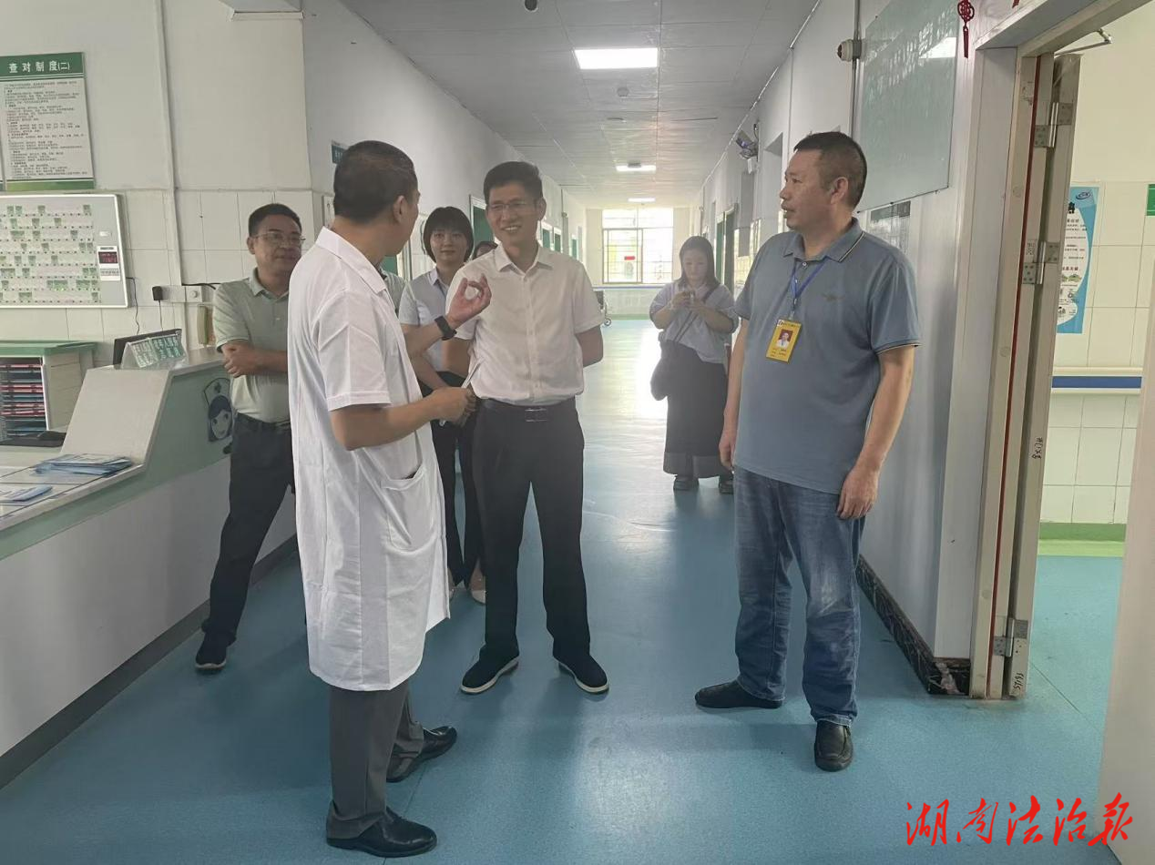 永州市衛(wèi)健委調(diào)研浯溪街道社區(qū)衛(wèi)生服務(wù)中心基層醫(yī)療服務(wù)能力建設(shè)工作