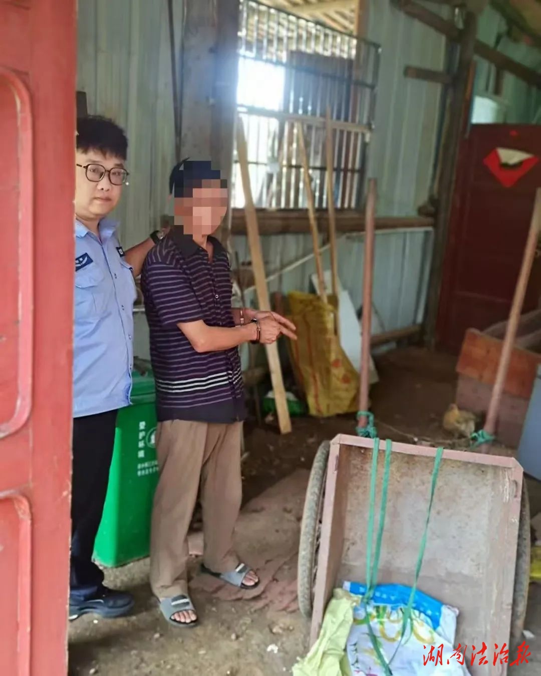 群眾雞鴨“不翼而飛”，邵東警方速擒盜賊