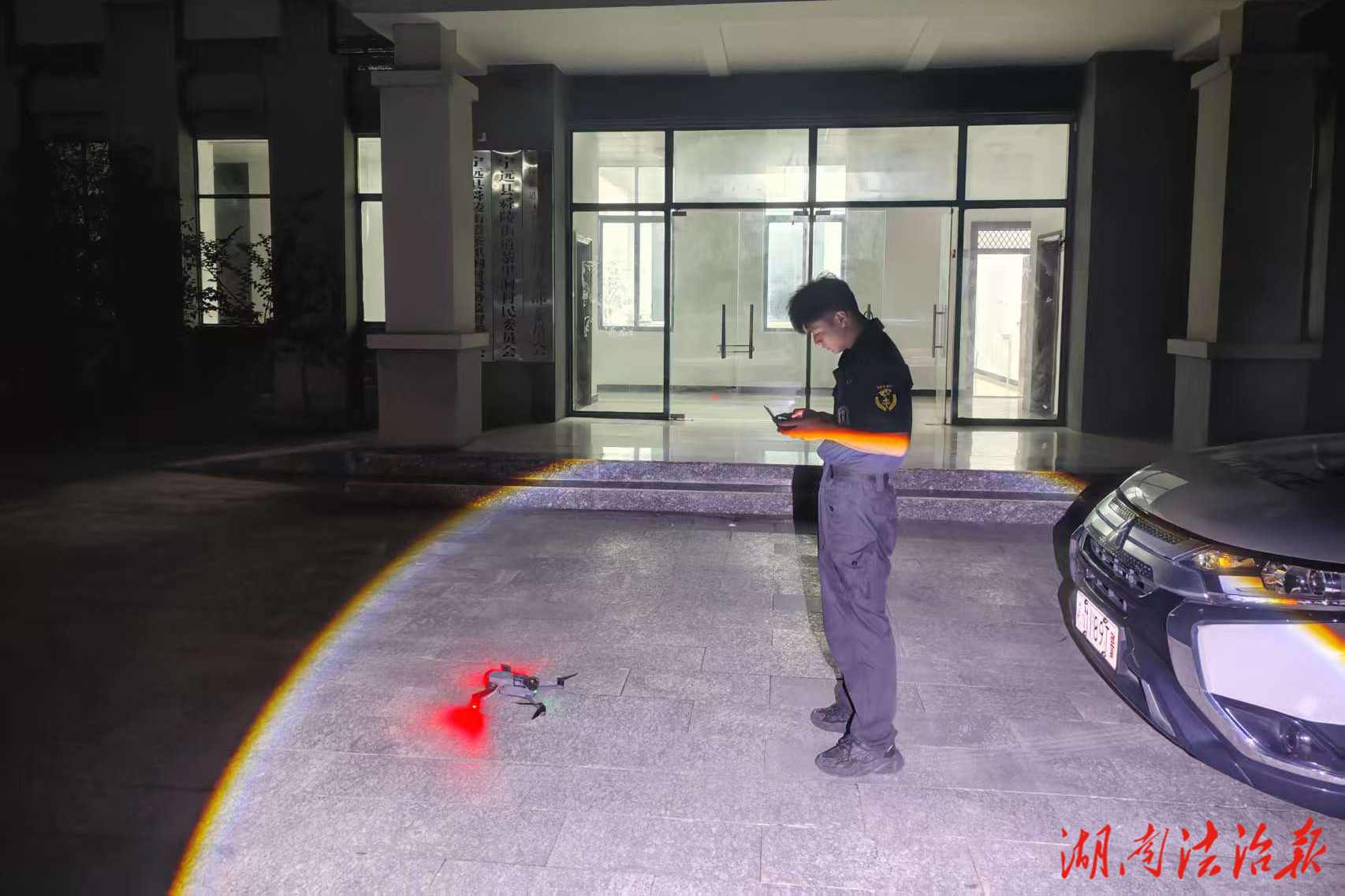深夜緊急救援，無人機(jī)熱成像又立新功