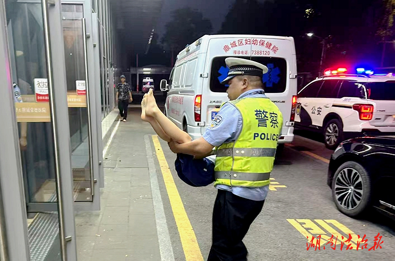 常德交警搭建“生命救助通道”守護(hù)群眾生命安全