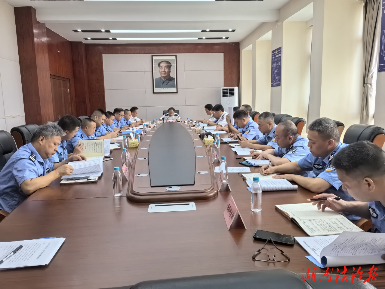 衡陽市強戒所召開2025年第6次黨委理論學(xué)習(xí)中心組（擴(kuò)大）學(xué)習(xí)