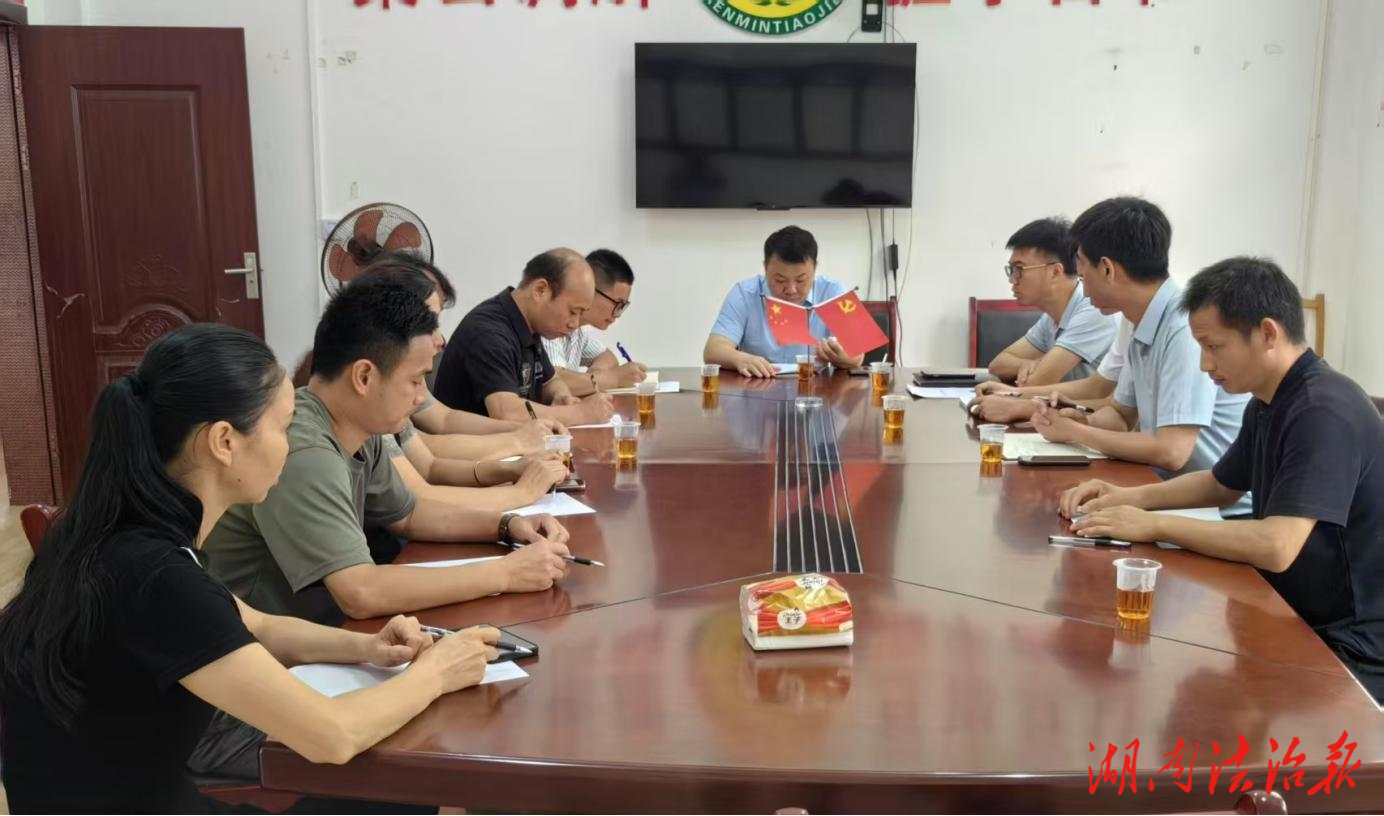 政法委書記調(diào)研鄉(xiāng)村振興與軟弱渙散黨組織整改工作