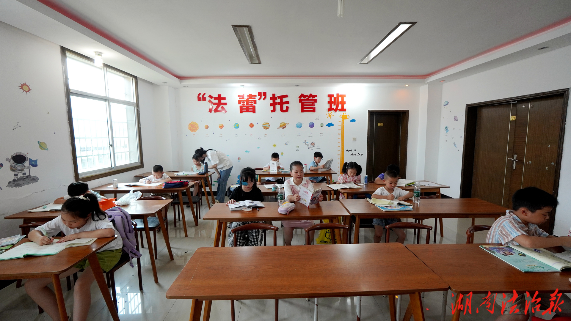 托管一“夏” 無(wú)憂上班——祁東縣人民法院第三屆法蕾托管班開班